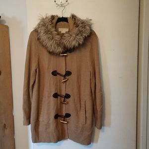 Michael Kors sweater coat